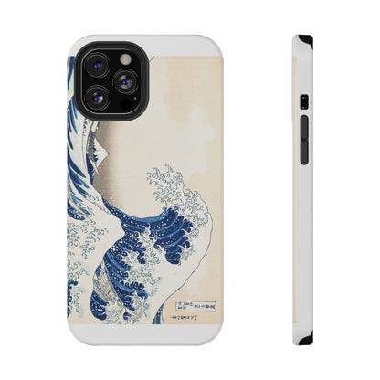Hokusai "The Great Wave" Shockproof Phone Case | Edo Era Japanese Ukiyo-e Art | Dual Layer Protection