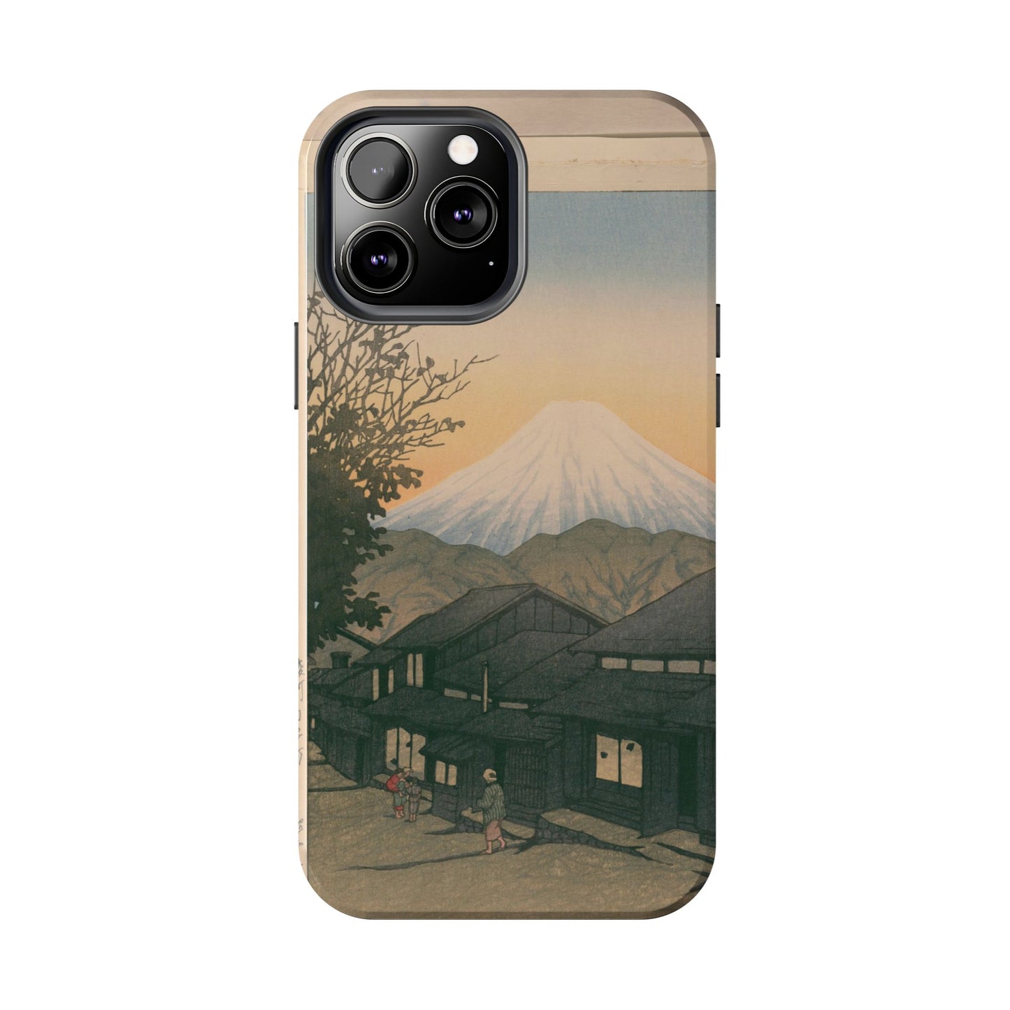 Kawase Hasui "Yuicho Village & Mount Fuji" Phone Case | 1935 Japanese Woodblock Art | Shin-Hanga