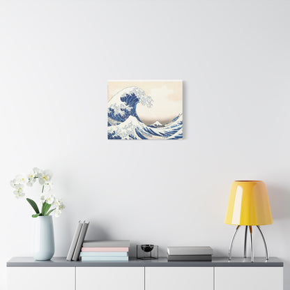 Great Wave off Kanagawa Canvas Print - Hokusai Japanese Ukiyo-e Wall Art