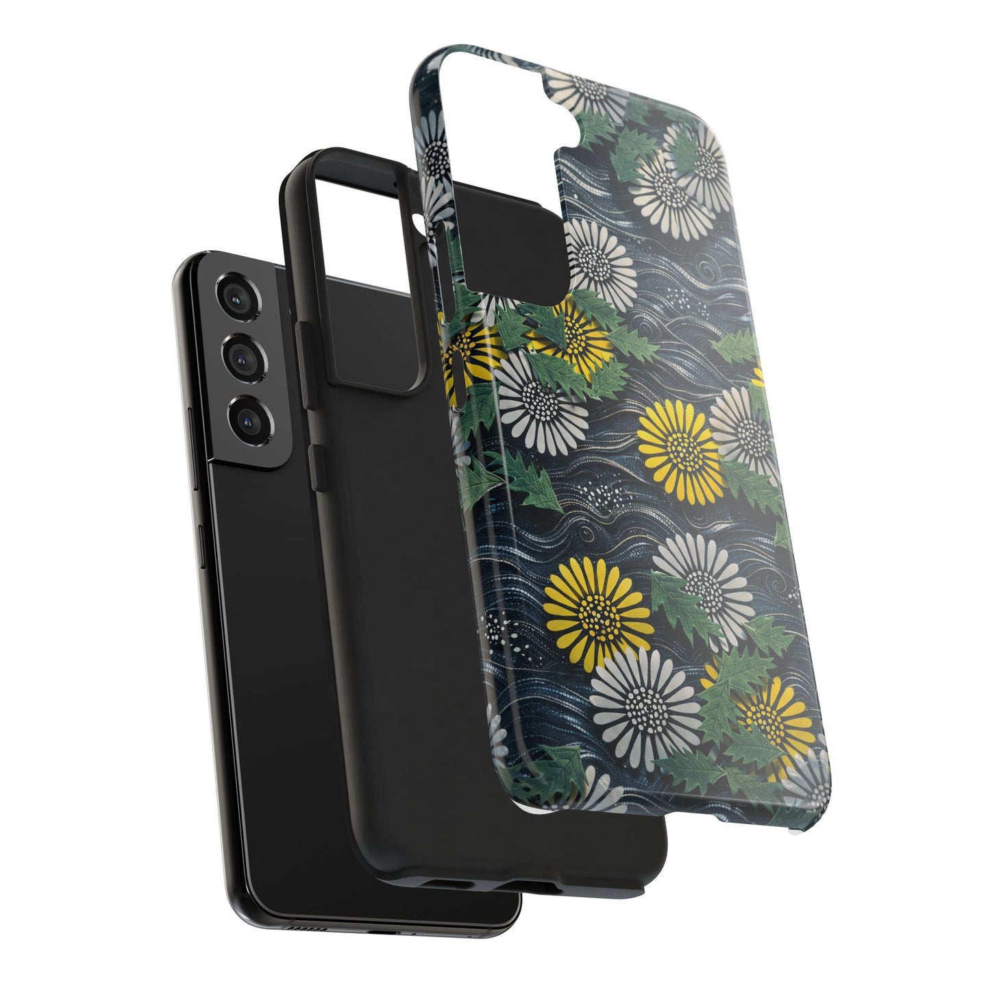 Japanese Dandelion Moonlight Tough Phone Case | Kamisaka Sekka 1901 | Meiji Era Art