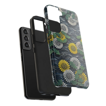 Japanese Dandelion Moonlight Tough Phone Case | Kamisaka Sekka 1901 | Meiji Era Art