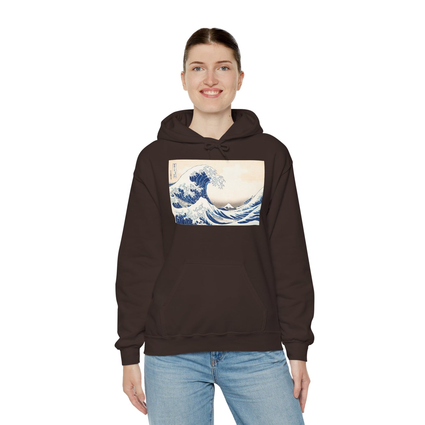 Great Wave off Kanagawa Hoodie - Hokusai Japanese Ukiyo-e Unisex Sweatshirt