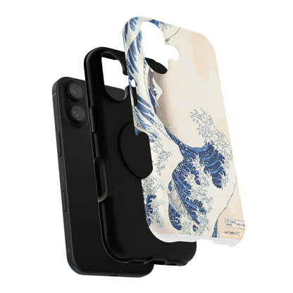 Hokusai "The Great Wave" Shockproof Phone Case | Edo Era Japanese Ukiyo-e Art | Dual Layer Protection