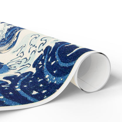 Great Wave off Kanagawa Wrapping Paper - Hokusai Japanese Ukiyo-e Gift Wrap