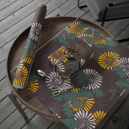 Meiji Kasakasa Stories | Japanese Dandelion Wrapping Paper | Kamisaka Sekka Zuanbyakushu 1901